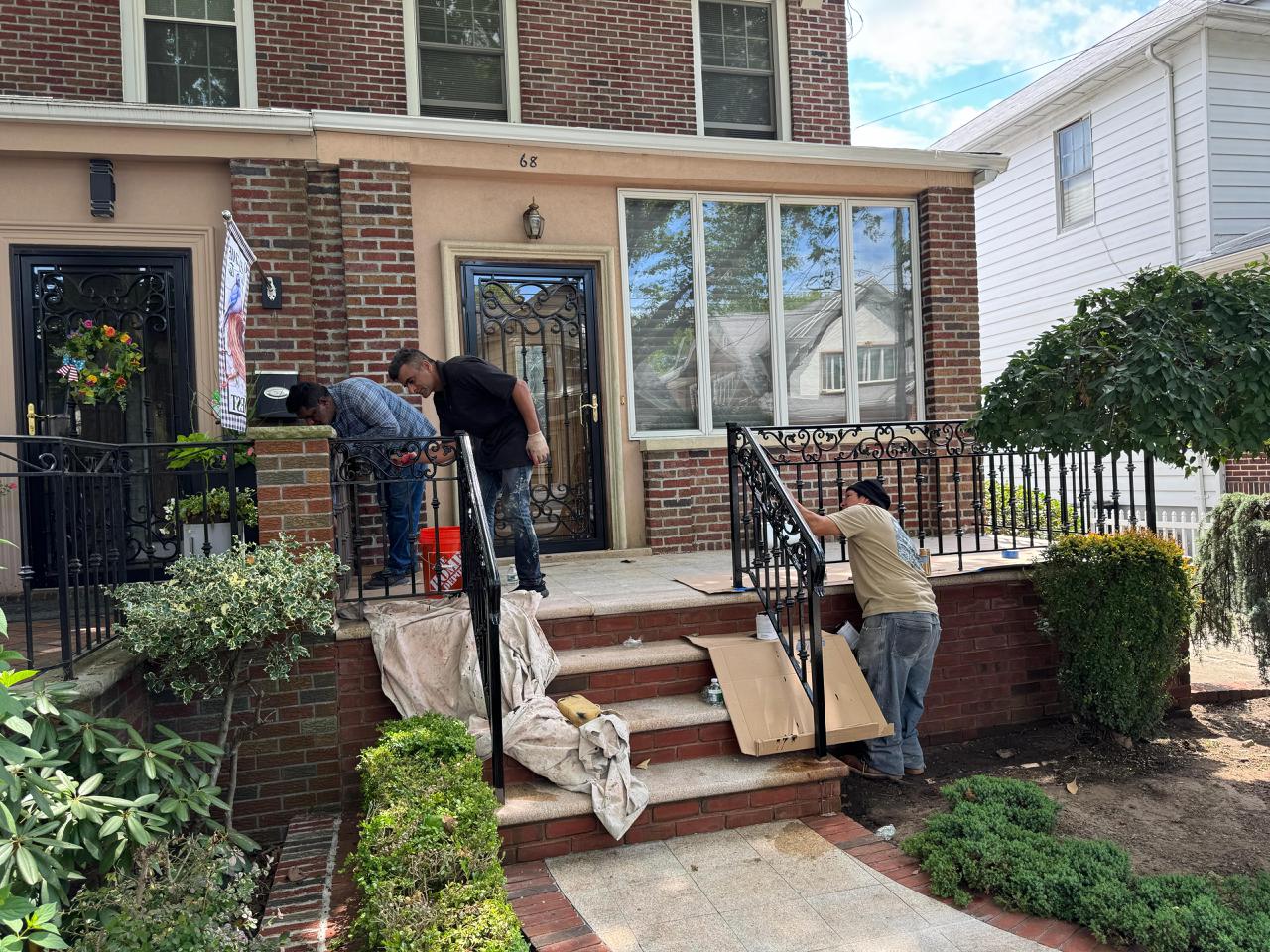 Front Steps and Pavers