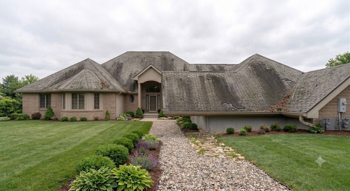 Before Roofing Service Before Roofing Service